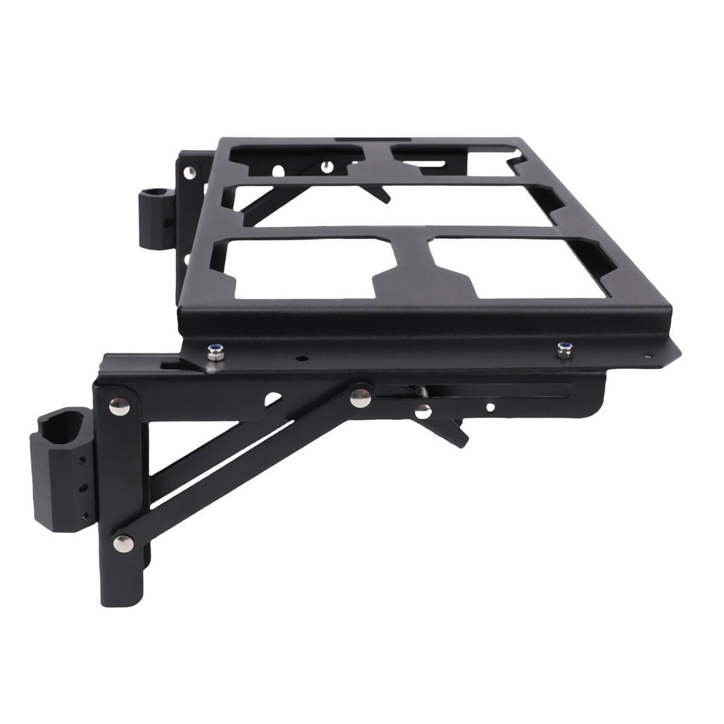 Folding Mount Fit for Packout Toolbox Side Storage System Aluminum Alloy Tool Box Table Top Mounting Plate