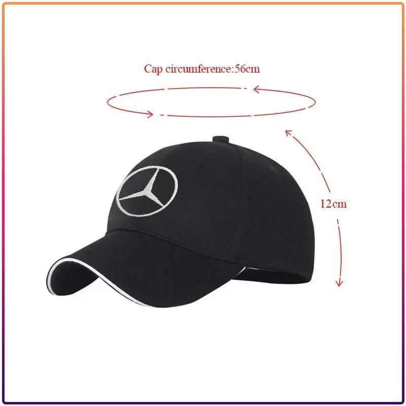 Adjustable Embroidery Fashion Baseball Cap Outdoor Sports Hat Caps For Benz AMG W205 W218 W177 V177 W176 W169 A B C E Class GLA