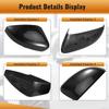 Rearview Mirror Covers for 09-17 Volkswagen Polo MK5 6R/6C - Pair