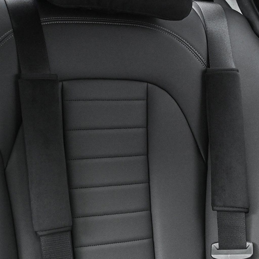 Car Seat Belt Pad Soft Seat Belt Cover for Shoulder Pad Neck Cushion Protector Car Accessories Length 25cm/10-inch