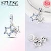 Charms Coppermysterious Starry Sky Lucky Star Pendants Fit Charms Plataoriginal Bracelet Women Jewellery Making Gifts