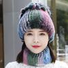New Women's Warm Hats Warm Knit Hats for Fall and Winter Versatile Faux Fur Hats