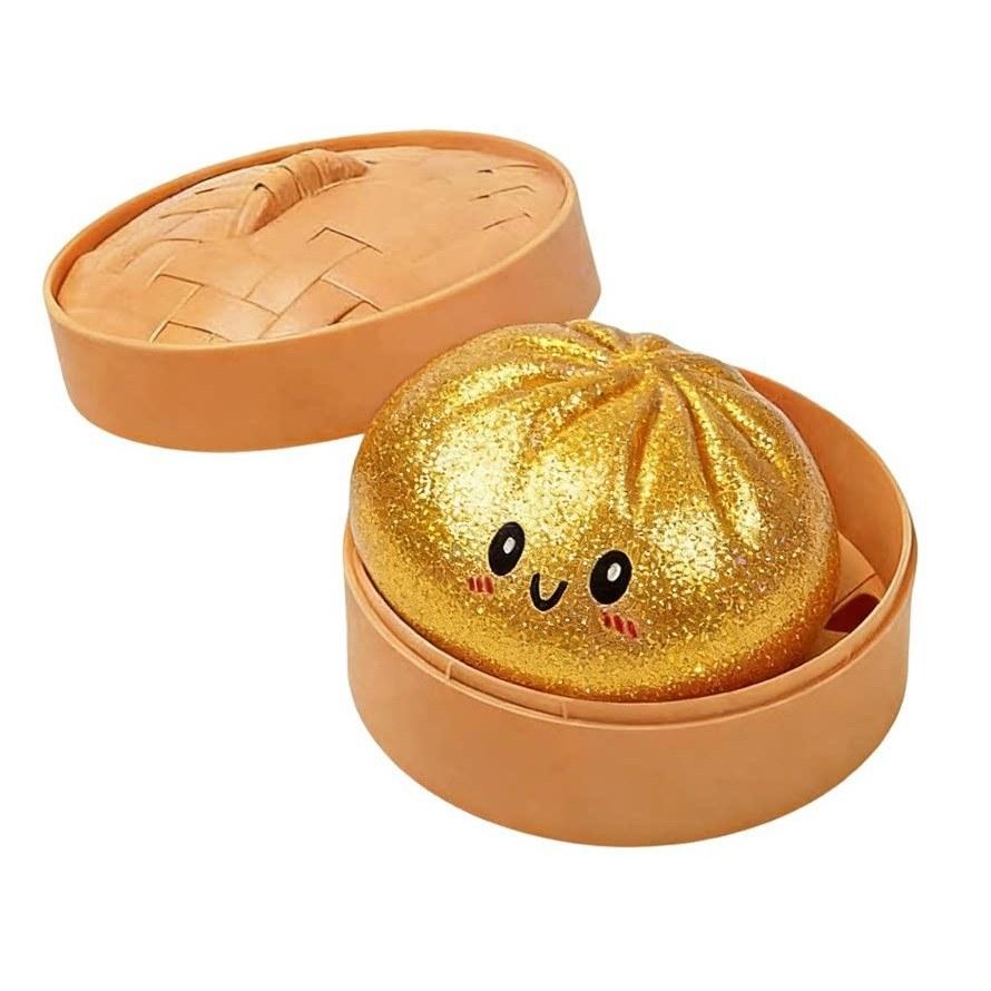 Simulation Flash Dumpling Pressure Ball Slow Rebound Soft Pinch Decompression Office Home Decorat Children Adults Birthday Toys