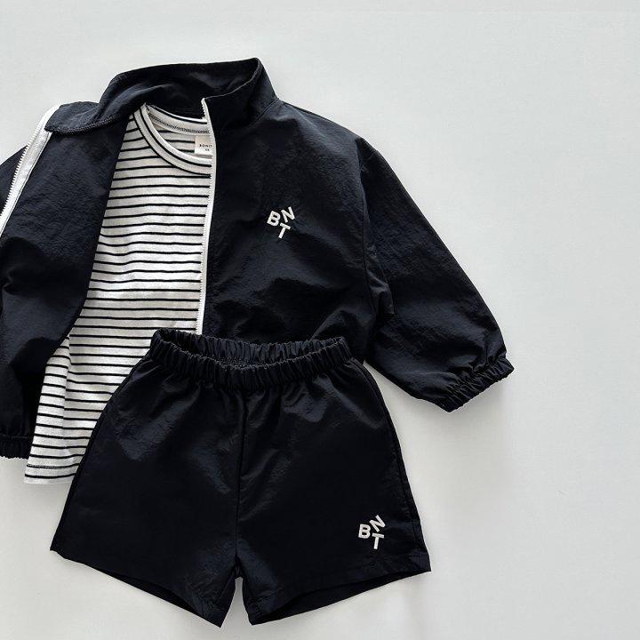 Korean Style 2024 Kids' Casual Letter Jacket & Shorts Set