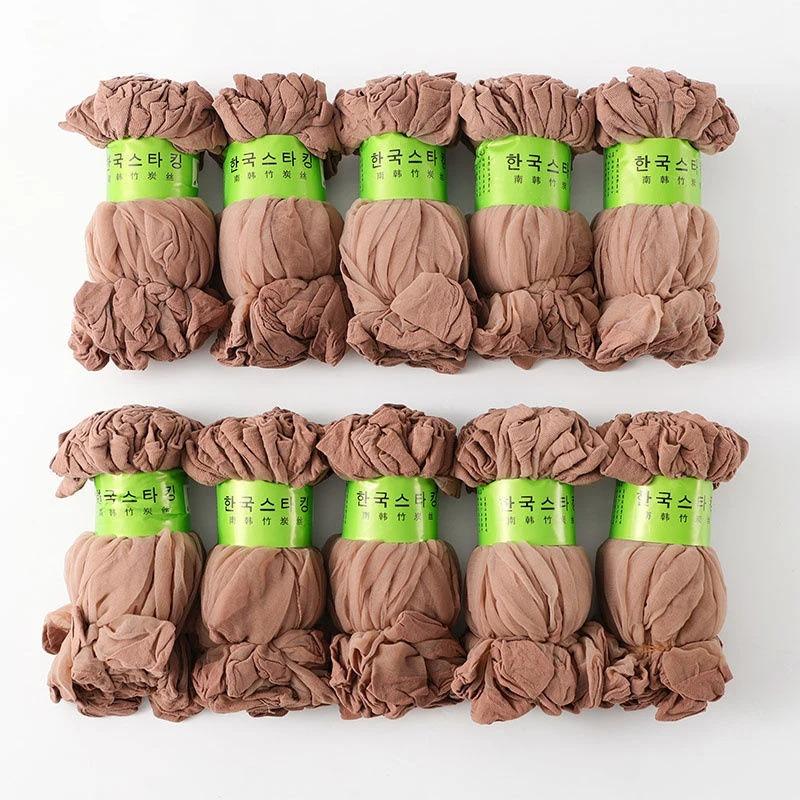 

10–50 пар прозрачных летних носков, ультратонкие женские нейлоновые женские короткие до щиколотки Meias, эластичные весенние шелковые носки с кристаллами 20pairs (40pcs)