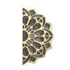 Pair of Mandala Door Handles 15.24cm Main Door Handles Antique Standard Handle
