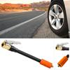 6mm Thread Quick Connection Tire Inflator Adapters Silicone Air Chuck Leak Proof Corrosion Resistant For Bike Motorcycle Car
