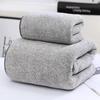 Ensemble de serviettes en polaire corail Ciel étoilé: Serviettes de Bain et Visage Haute Densité pour Parent-Enfant, Prêtes à Offrir avec Logo.
