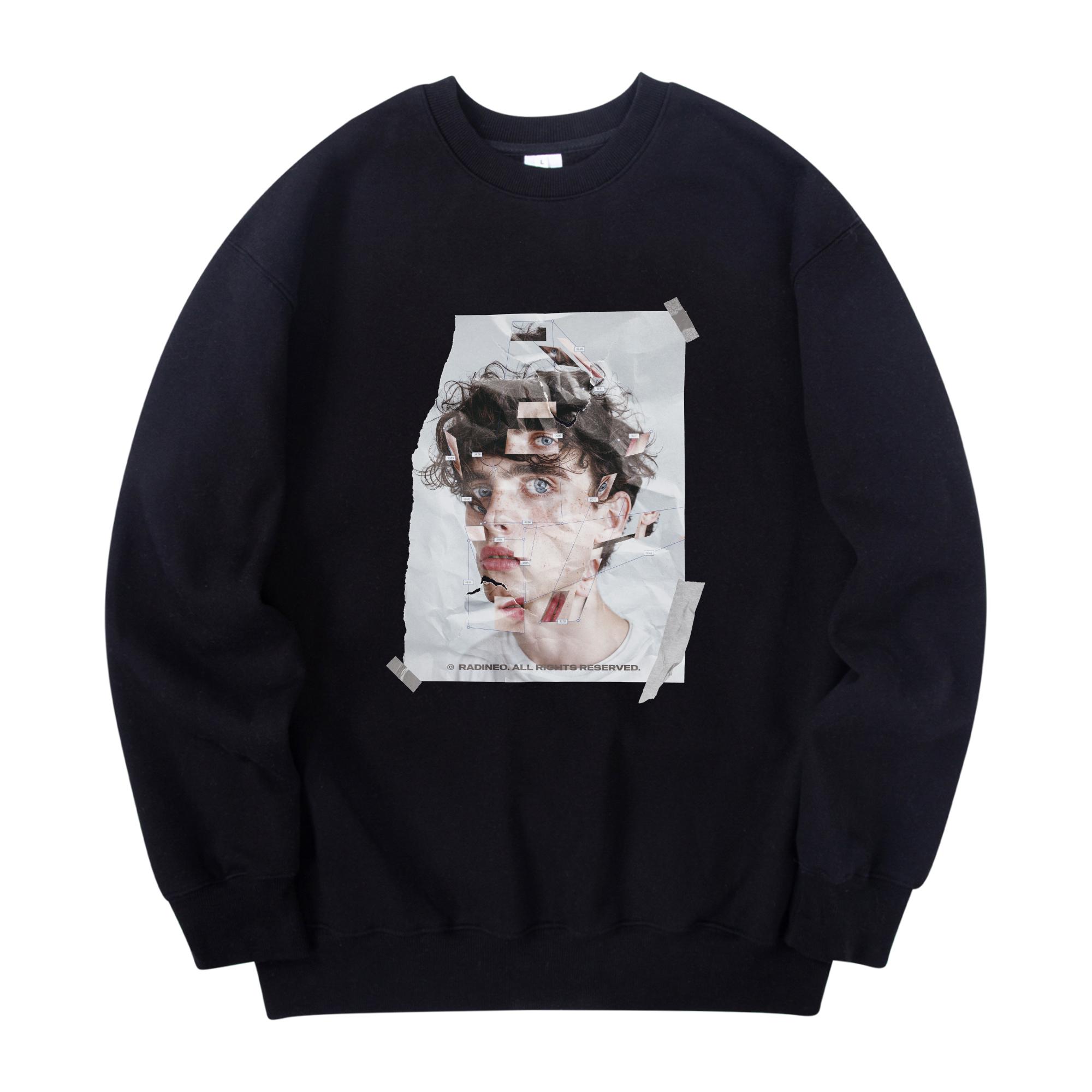 Radineo Худи для лица Черное Black (Black)/M