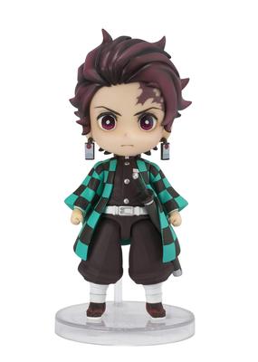TAMASHII NATIONS Figuarts Mini Demon Kimetsu No Yaiba Tanjiro Kamado Approximately 90mm Painted Movable Figure Slayer PVC&ABS