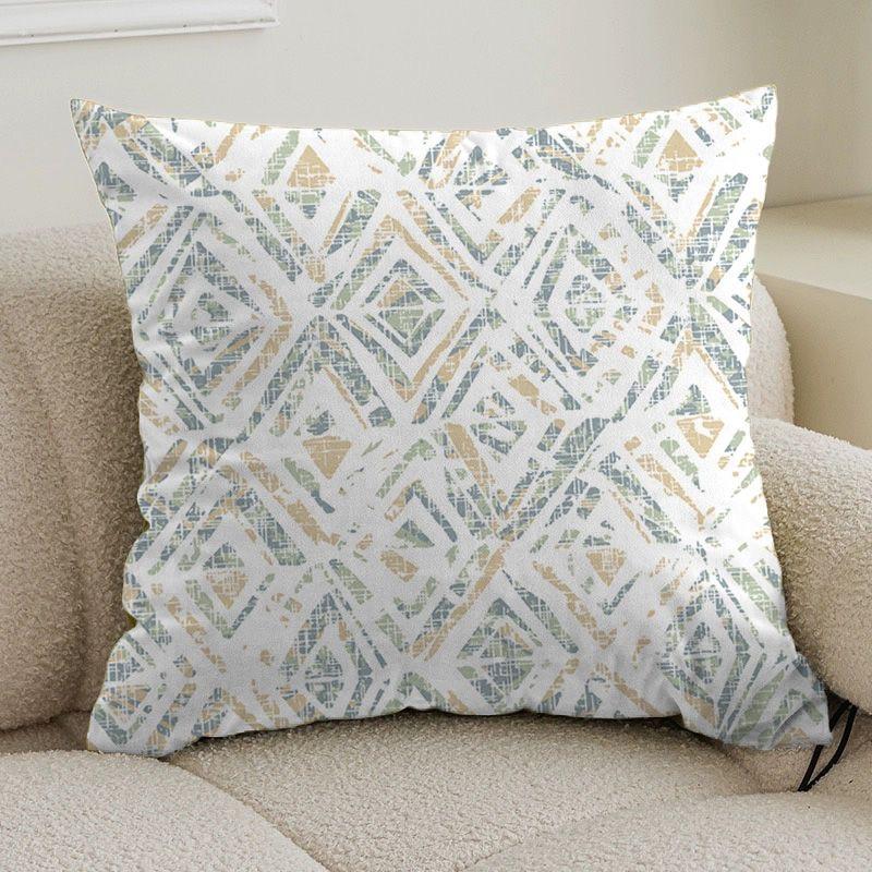 Double-sided bohemian print ethnic pillow cover sofa living room cushion cover geometric pillow square pillowcase