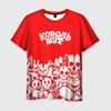 New Personalized Cartoon Rabbit T-shirt for Men with Street Style Short Sleeves and Quick Drying Fabric Comfortable