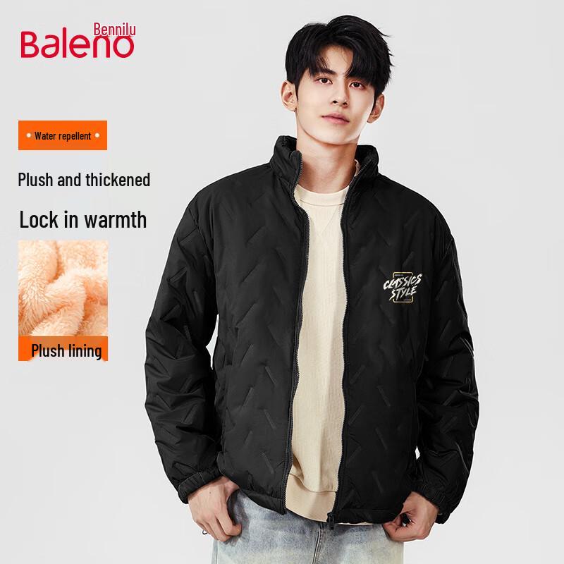 

Baleno Men s 2025 Winter Padded Stand Collar Jacket 5XL