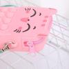 Neue Mädchen Blase Handtasche Prinzessin Geldbörse Weiche Silikon Umhängetasche Kinder Nette Katze Cartoon Rucksack Stressabbau Spielzeug Schulter Tasche