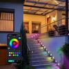 Smart Colorful LED Pathway Lamp with Bluetooth App Voice Control for Indoor/Outdoor Decoration