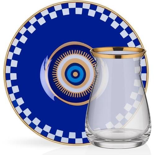 

Синий чайный набор Evil Eye Blue