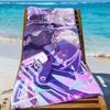 Game Genshin Citlali Impact Towel Sports Quick Dry Travel Camping Gear Sandproof Soft Light Large Beach Towel