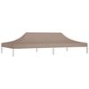 Party Tent Roof 6x3 M Taupe 270 G M²
