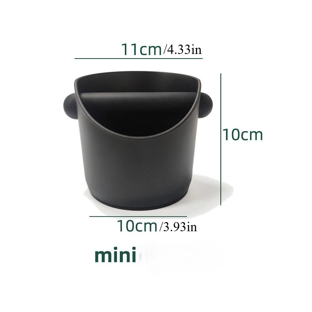 

Пищевой АБС-пластик Коробка для кофейной гущи с глубокой чашей Съемная планка для выбивания для кофемашины Контейнер для отходов