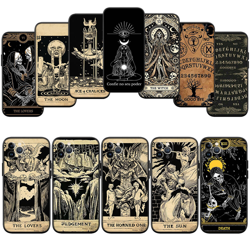 Divination Tarot Case for Samsung Note 20 10 S25 Plus Ultra Lite FE A11 A26 A51 A52 A53 A56 A70 A71 A72 A73 M20 M30 M21 M31 M51