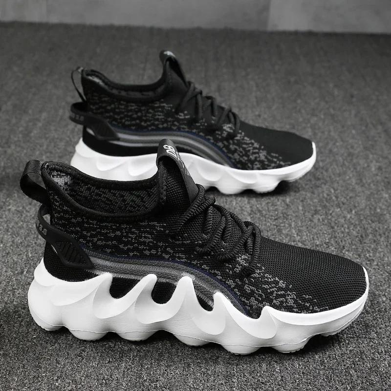 

Мужская обувь Кроссовки Мужские теннисные туфли Роскошные мужские повседневные кроссовки для бега Дышащие модные мокасины Кроссовки для мужчин 48