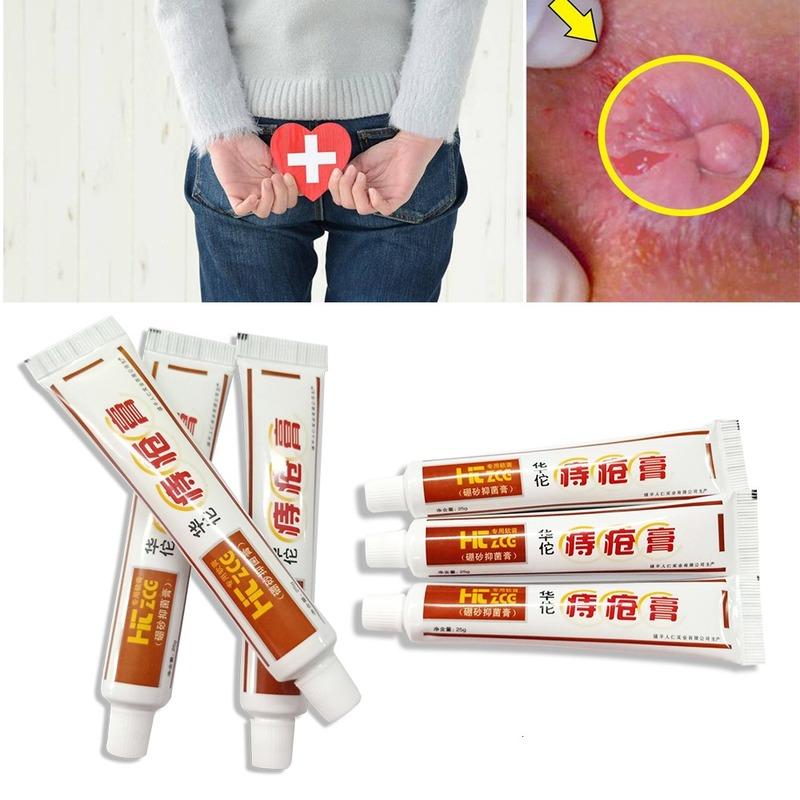 25g Medicine Hua Tuo Hemorrhoids Ointment Plant Herbal Materials Powerful Hemorrhoids Cream Internal Hemorrhoids Piles External Anal