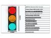 400-Type Full Screen LED Traffic Signal with Countdown: Red and Green Arrow Lights