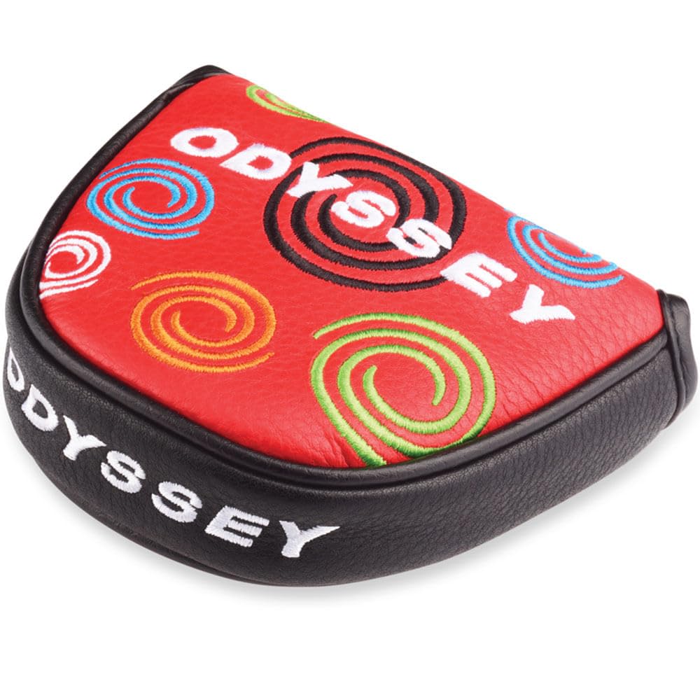 

ODYSSEY TOUR SUPER SWIRL RED Limited Edition Mallet Putter Cover (5518314) Genuine Leather