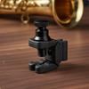 Saxophone Audio Pickup Clip Metal Construction Bell Mount Firm Hold