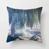 Beach Landscape Natural Scenery Printed Throw Pillow Cover Sofa Decoration Car Office Seat Cushion  Home Decor
