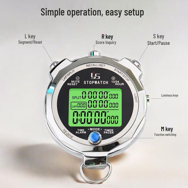 YS Electronic Sports Stopwatch Timer