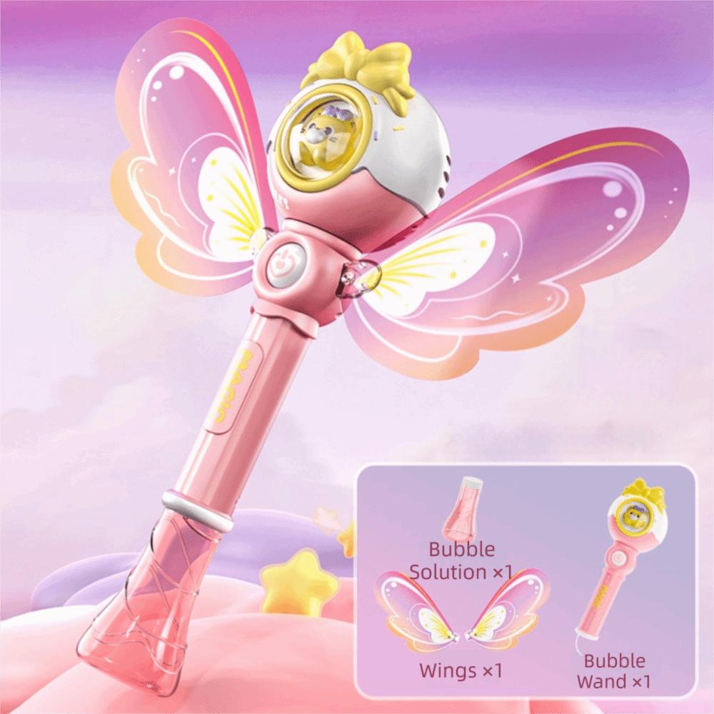 Hand-Held Design Bubble Blower LED Lights Pony  Bubble Blower  Children's Toy