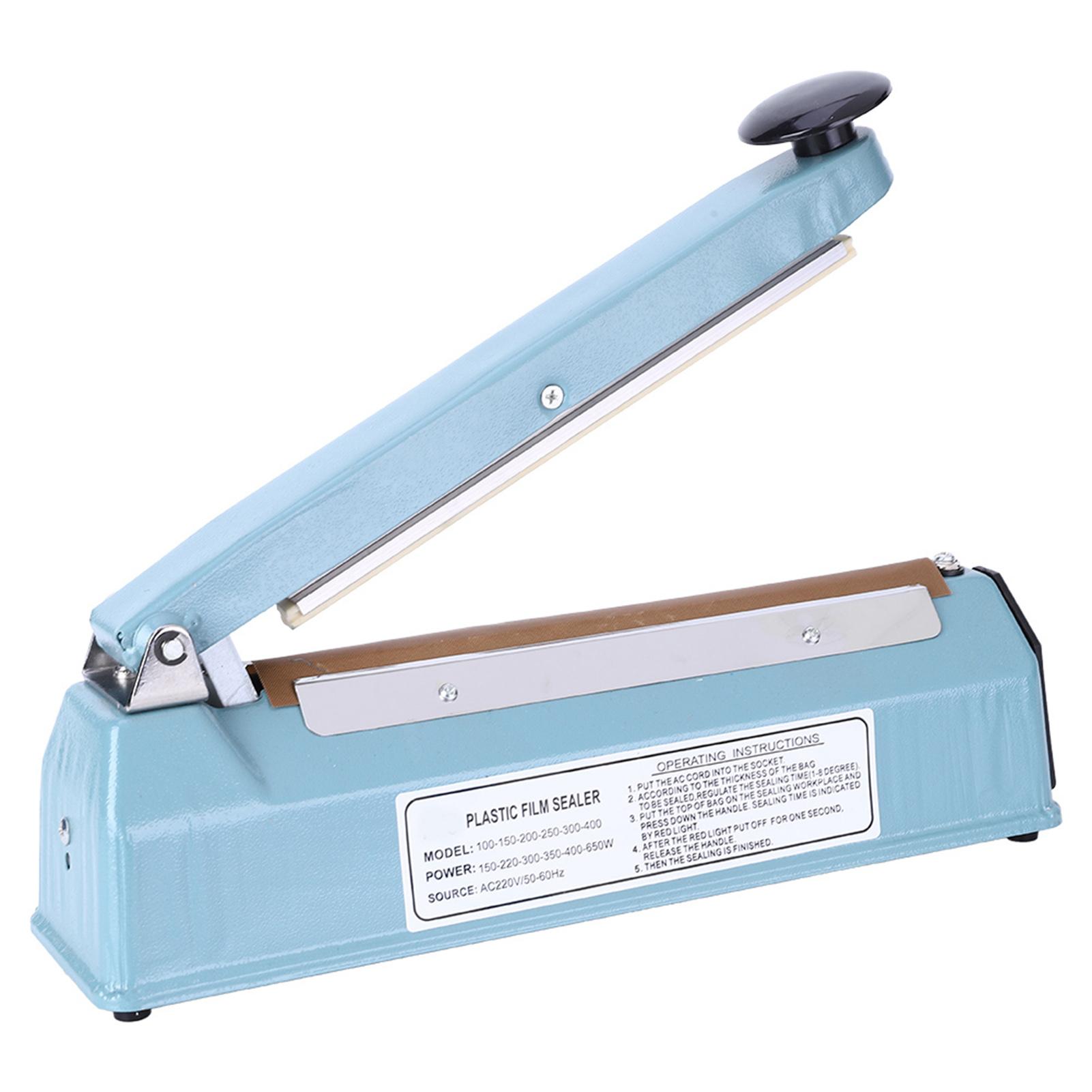 PFS‑200 300W 8 Inch Impulse Heat Sealer Manual Sealing Machine Plastic Packaging Bag Sealer iron