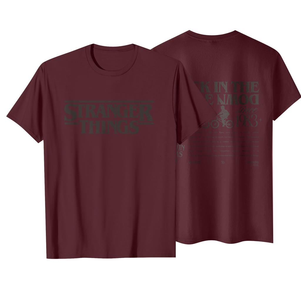 Lässiges Kurzarm-T-Shirt mit Buchstabenprint für Kinder