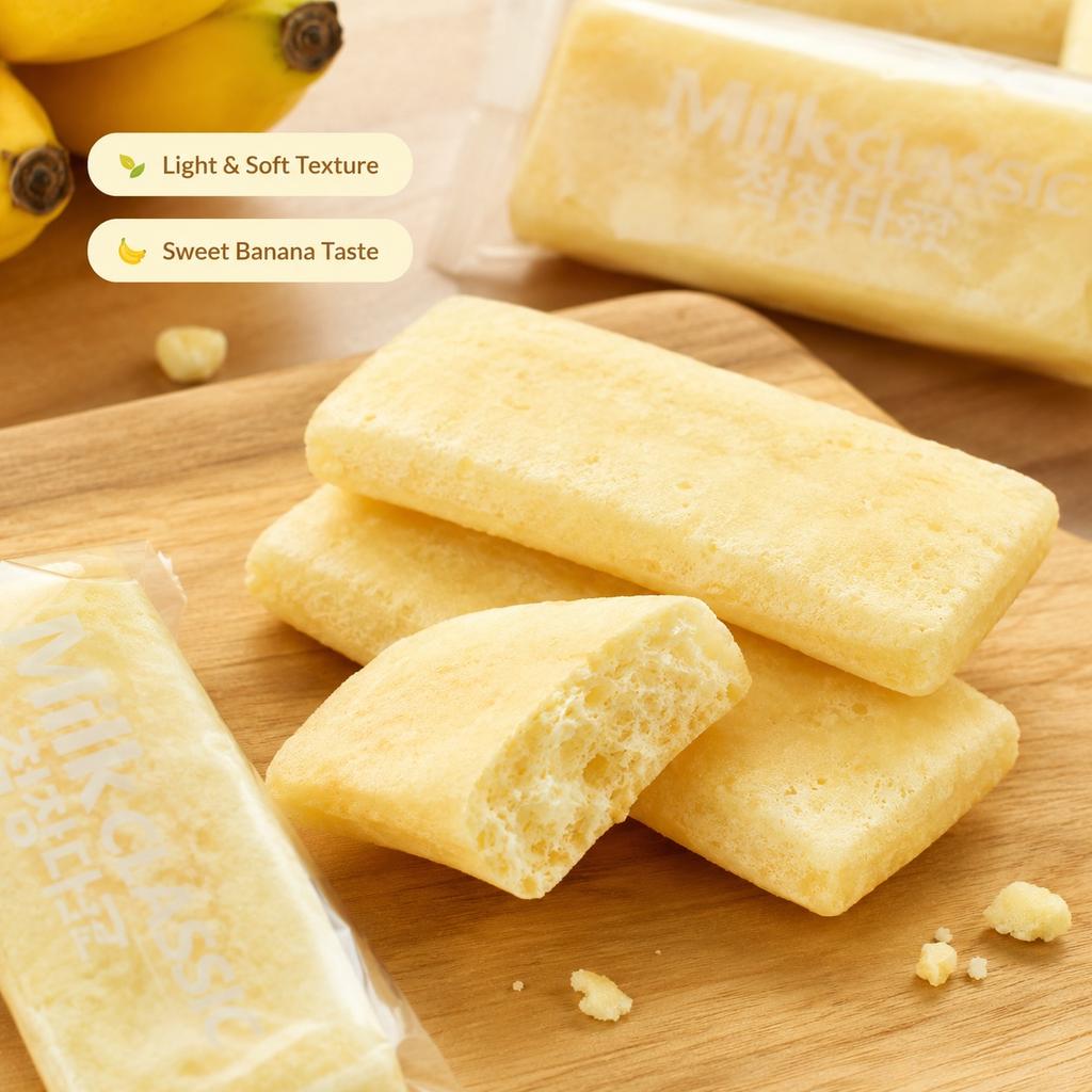 Mik Cracker di Riso alla Banana Classico 240g