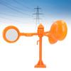 Flying Bird Deterrent Wind Driven 360 Degree Rotating Flashing Magnetic Base Bird Deterrent for Orch