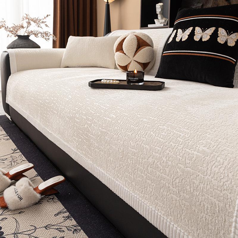 

Chenier Sofa Cushion Light Luxury New High-End Sense Dirt-Resistant Non-Slip Seat Cushion Cushion Cover Cloth Anti-Cat Scratch 70*70cm