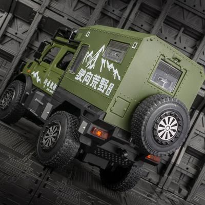 Simulation Großes Reise-RV-Legierungsmodell Camper Akustooptische Stoßfeste Kraft Spielzeugauto