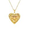 Heart-Shaped Stainless Steel Pendant Necklace - Trendy Retro Titanium Steel Design for Women