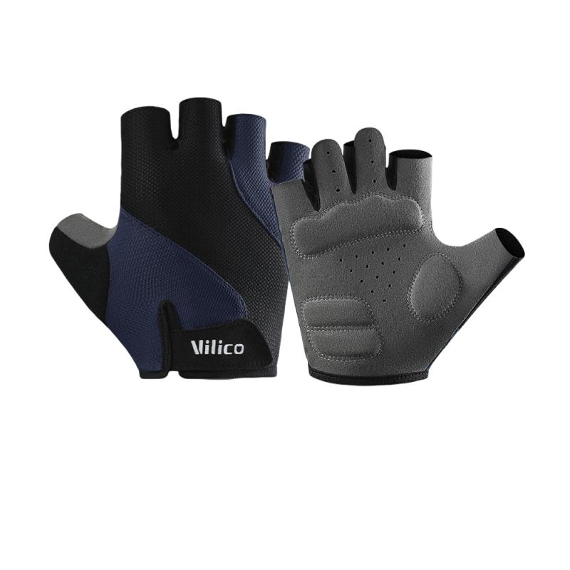 

Summer Outdoor Sport Gloves Breathable Anti-slip Half Finger Cycling Bicycle Gloves Shockproof Fitness Sport Training Gloves XL