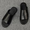 Men's 2025 Genuine Leather Roman Sandals - Casual Summer Beach Shoes 47/48
