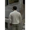 Men's Half Zipper Stand Collar Thick Sweater Knitwear