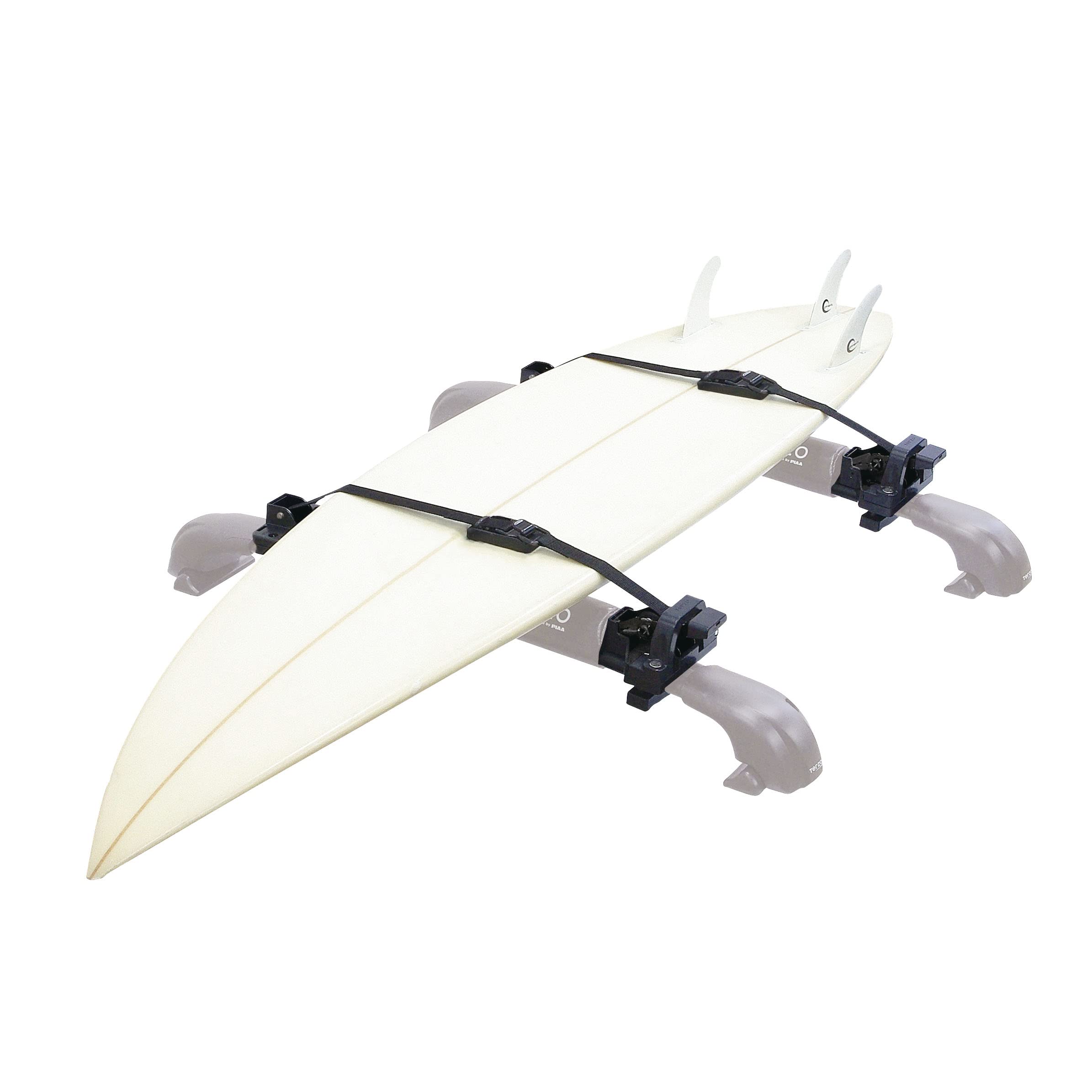 

Terzo EZ LOCK Surfboard EM49 (by PIAA) Carrier, 3-Board Capacity, Black, чёрный