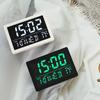 Simplistic Led Electronic Desk Clock With Large Display For Sleepers And Students