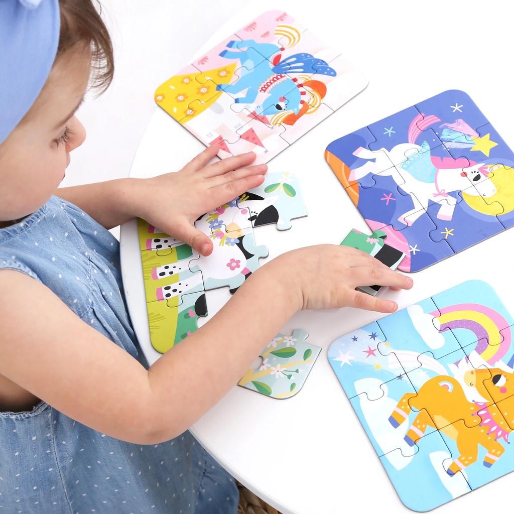 On-the-Go Puzzles. Ponies 3+