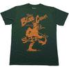 Men's Black Crowes Crowe Guitar T-shirt Small Green