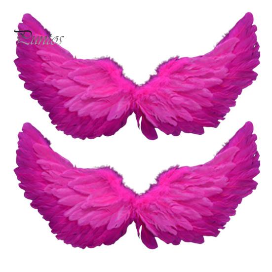 

2 шт. крылья ангела из перьев для женщин и девочек, костюм крыльев феи из перьев с эластичными ремнями для Хэллоуина, реквизит для выступления на сцене для косплея и вечеринки розы красного