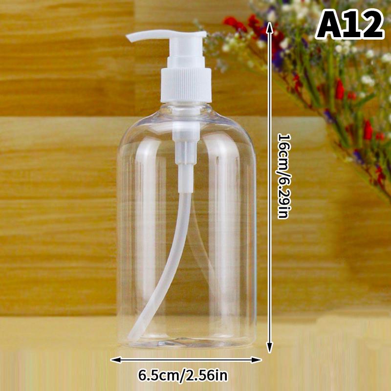 100/120/150/200/250/300ml Portable Vacuum Press Spray Bottle Refillable Shampoo Cosmetic Cream Liquid Lotion Dispenser for Trave