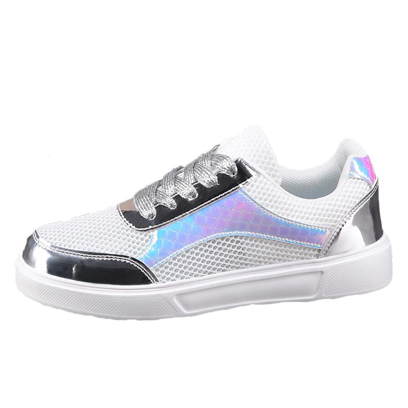 

Горячие продажи женские кеды 2025 лето новинка комфортные дышащие легкие спортивные туфли модные уличные фитнес-туфли для отдыха 36