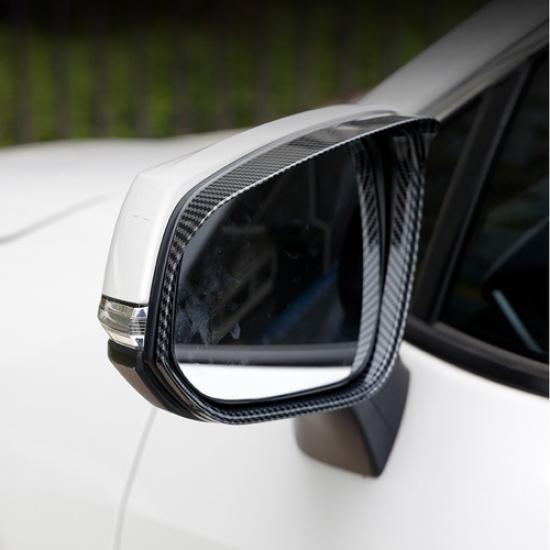 For Toyota Highlander - Carbon Fiber Mirror Rain Eyebrow Trim